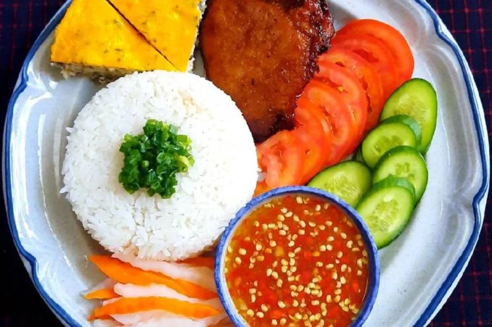 Cách làm món chả trứng chuẩn cơm tấm Sài Gòn 2 vv2